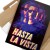 Plakat metalowy Hasta la vista Prezent
