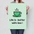 Plakat metalowy Life is better with tea Prezent