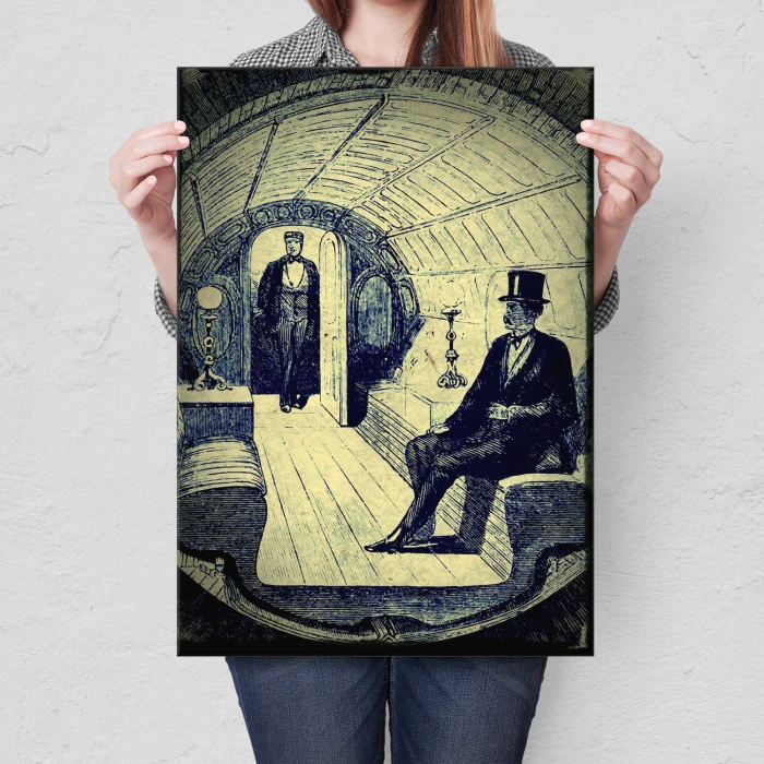 Plakat metalowy Gentleman Prezent