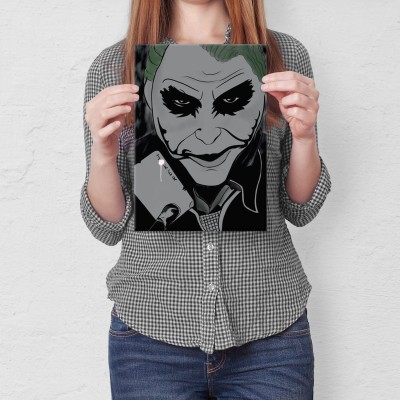 Plakat metalowy Masked man Prezent