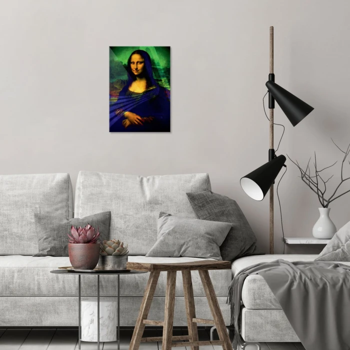 Plakat metalowy Lisa Prezent