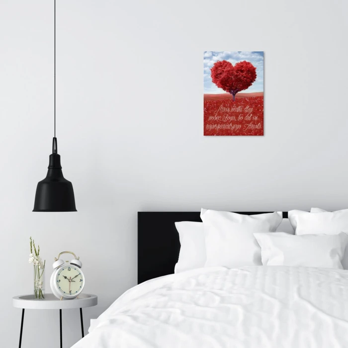Plakat metalowy Najwspanialszy anioł Prezent
