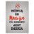 Plakat metalowy Monika jest dzika Prezent