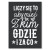 Plakat metalowy Mieć z kim gdzie i za co Prezent