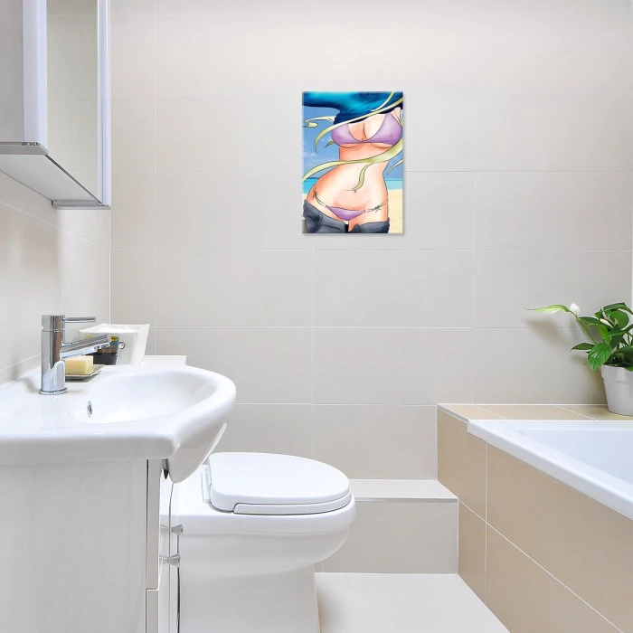 Plakat metalowy Bikini Prezent