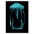 Plakat metalowy Jellyfish 1 Prezent