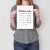 Plakat metalowy Kitchen rules Prezent