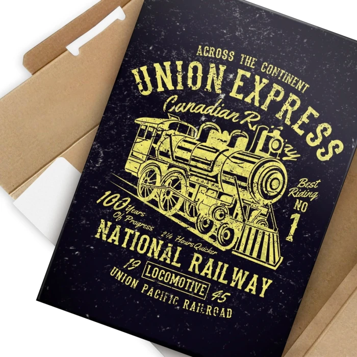 Plakat metalowy Union express