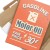 Plakat metalowy Gasoline motor oil Prezent