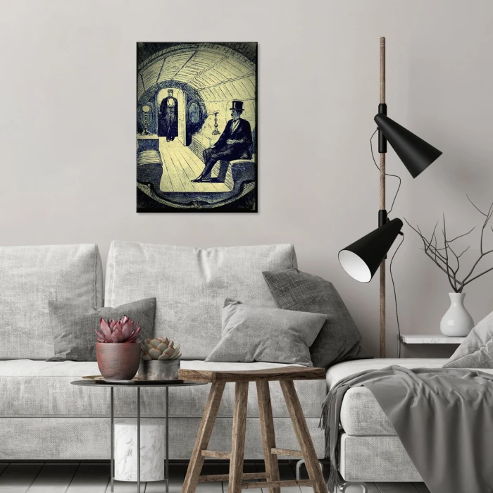 Plakat metalowy Gentleman Prezent