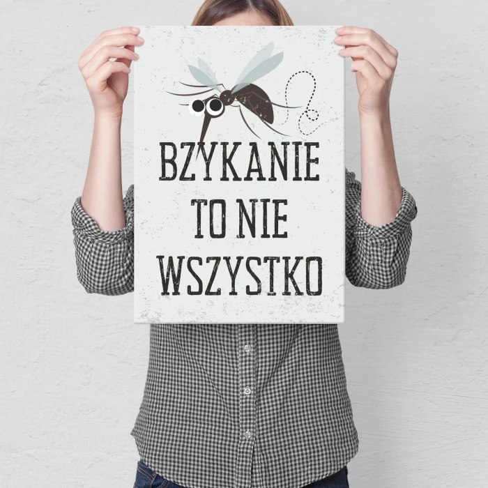 Plakat metalowy Bzykanie to nie wszystko Prezent